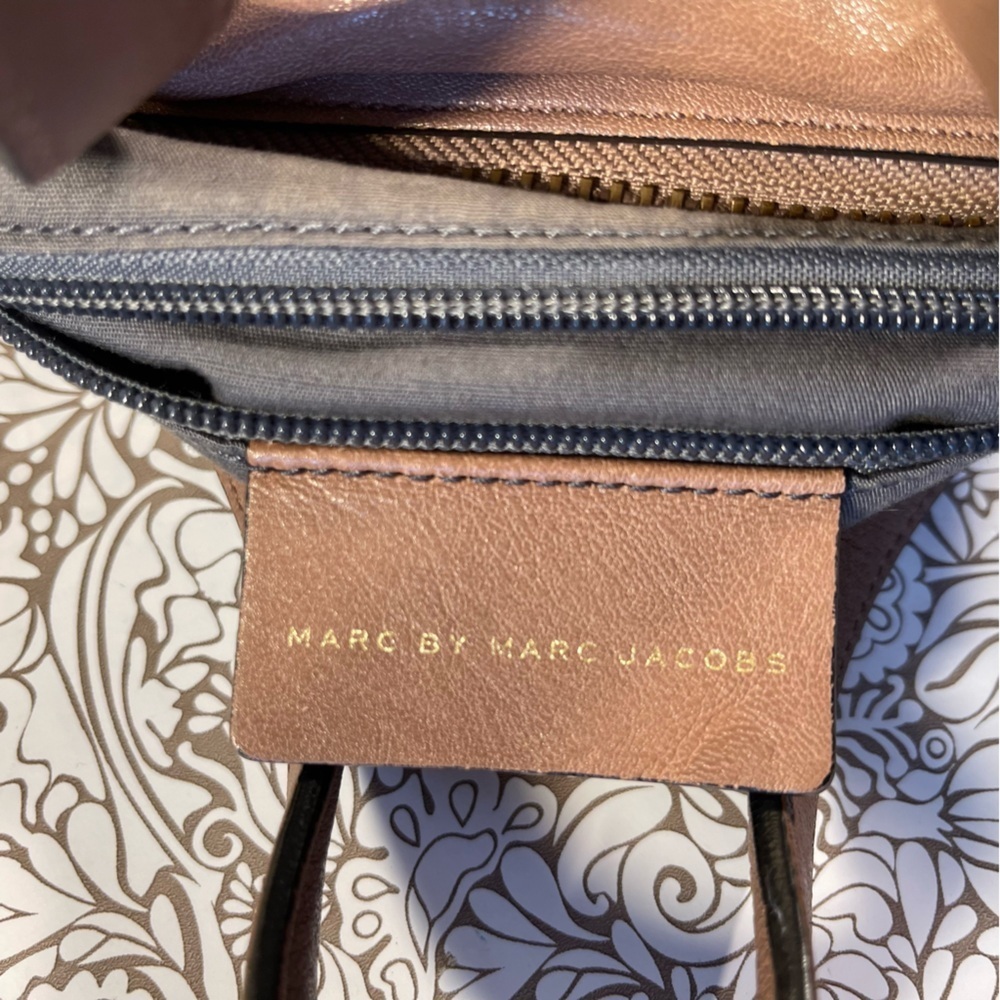 Marc by Marc Jacobs Pink leather handbag/shoulder bag - Picture 10 of 16